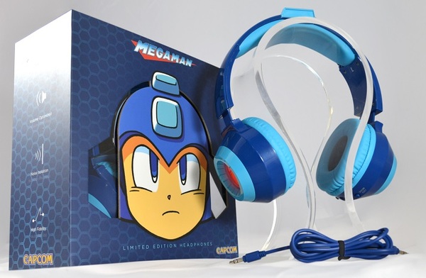 Official Mega Man Limited Edition headphones available now