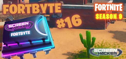 Fortnite Season 9 – Fortbyte 16 Location