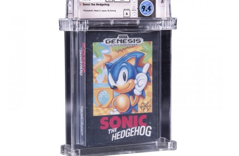 ‘WATA Certified’ Copy Of Sonic The Hedgehog Sells For Record Price