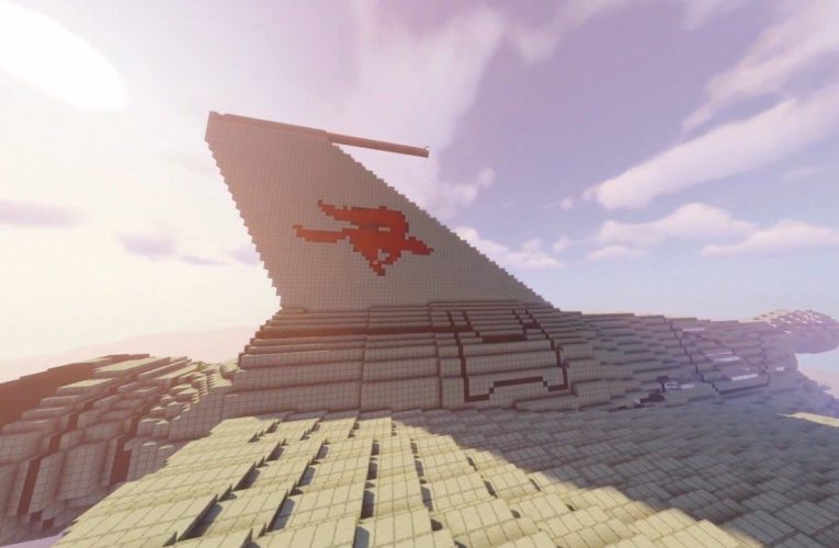 Random: It Took A Year To Build This Scale Model Of Star Fox’s Great Fox In Minecraft