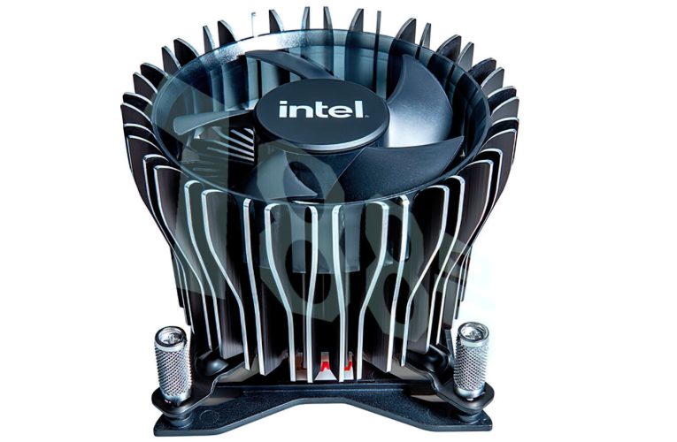 Intel Laminar RH1 Alder Lake-S Stock Cooler Pictured