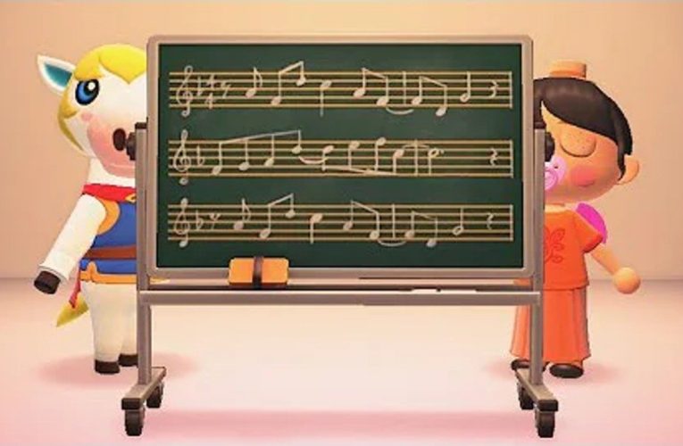 Random: What’s The Music On The Chalkboard In Animal Crossing: New Horizons?
