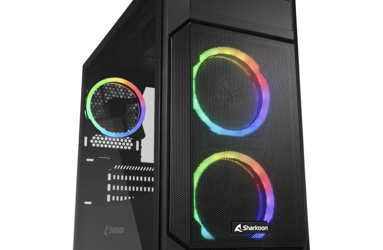 Sharkoon Unveils V1000 RGB Micro-ATX Case