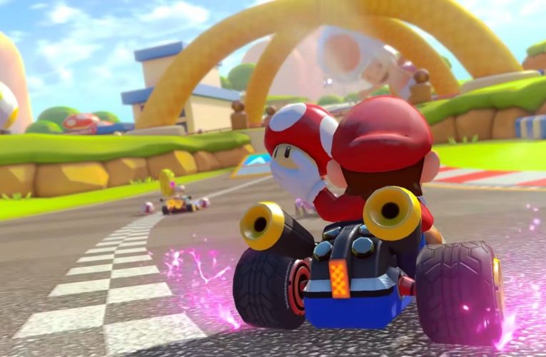 Random: Mario Kart 8 Deluxe Mod Updates Toad Circuit Grass