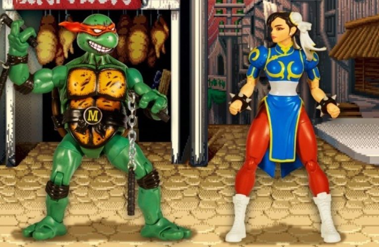 Street Fighter Vs. TMNT Action Figure Sets Launching Later This Year