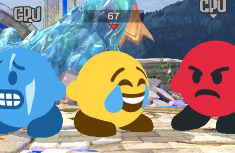 Random: Super Smash Bros. Ultimate Modder Creates ‘Emoji Kirby Pack’