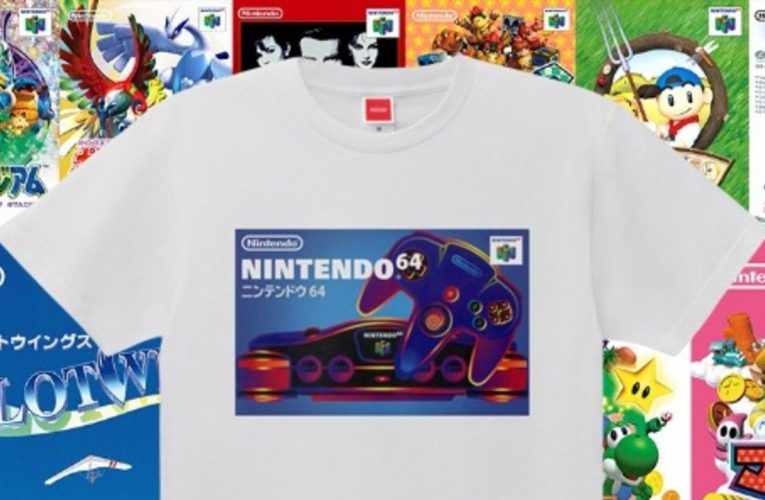 My Nintendo Japan Adds Themed N64 Merch – Shirts, Mugs & More