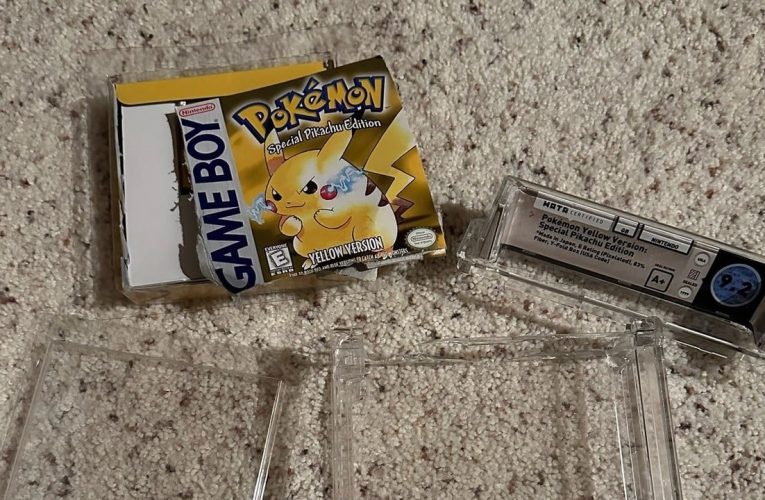 Random: US Customs Mauls 'WATA Certified' Copy Of Pokémon Yellow