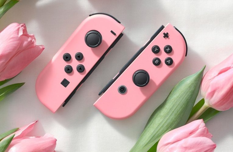 Reminder: Nintendo's New Pastel Pink Switch Joy-Con Set Is Out Now