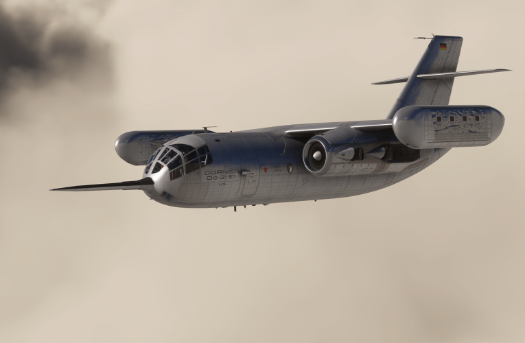 Microsoft Flight Simulator Releases Local Legend 15: The Dornier Do 31