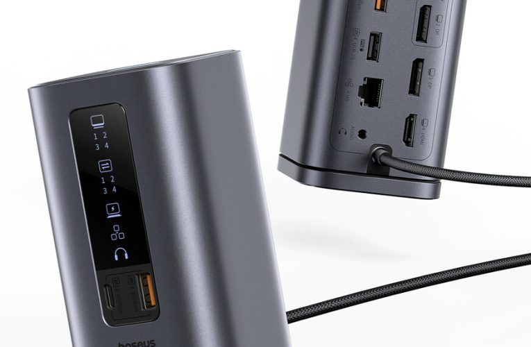 Baseus Launches New Spacemate Series 11-Port USB-C Docking Station