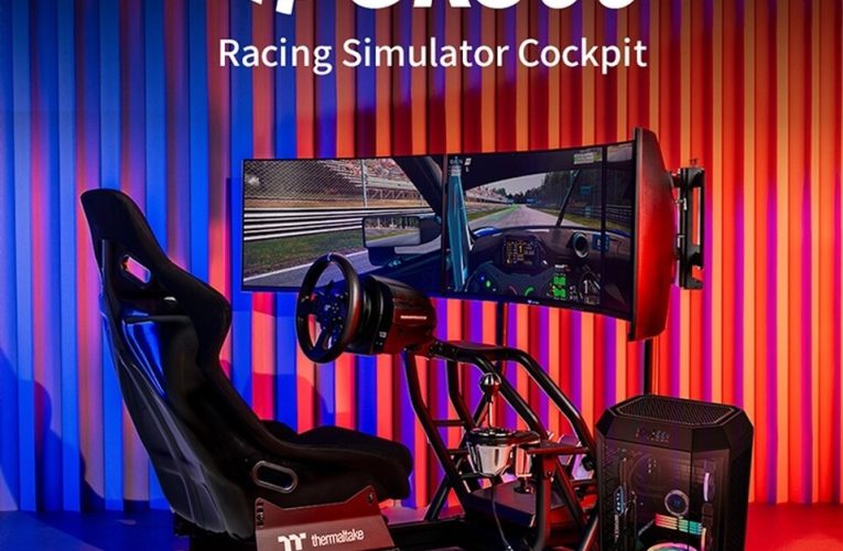 Thermaltake stellt das GR500 Racing Simulator Cockpit und den Triple Racing Monitor Stand vor