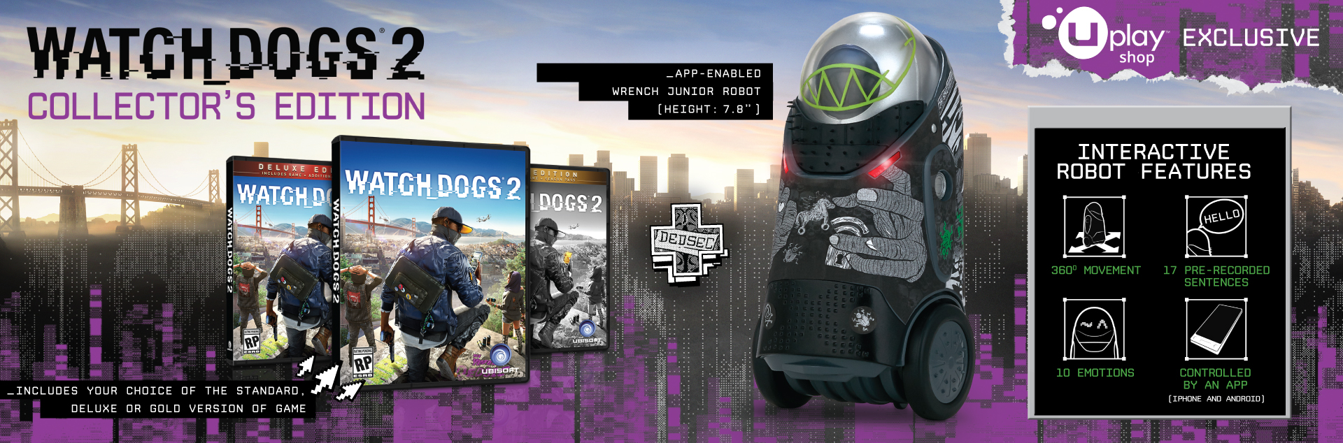 Watch Dogs 2 Get Your Own Wrench Jr With The Collector S Edition