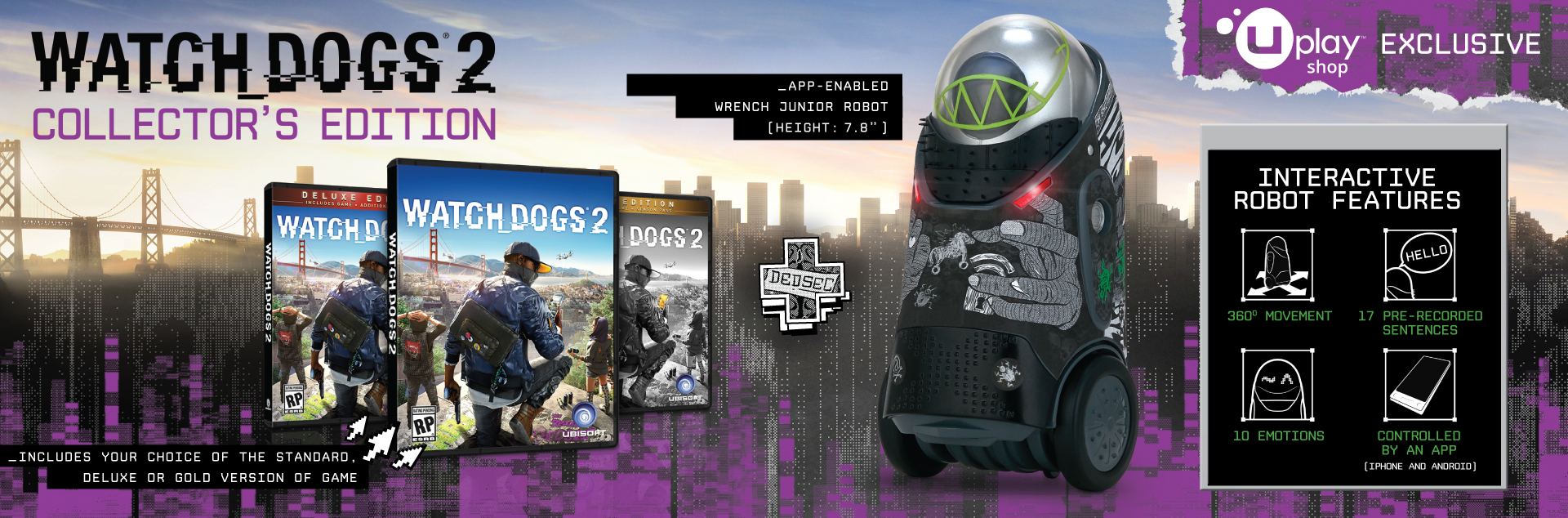 Watch Dogs 2 Get Your Own Wrench Jr With The Collector S Edition Watch Dogs 2 Get Your Own Wrench Jr With The Collector S Edition