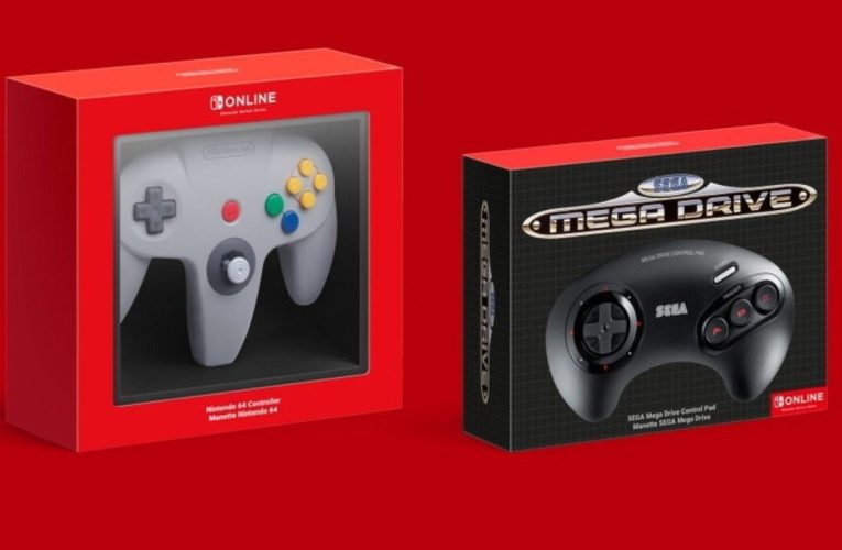 Switch’s N64 And Sega Genesis Controllers Are Now Up For Pre-Order