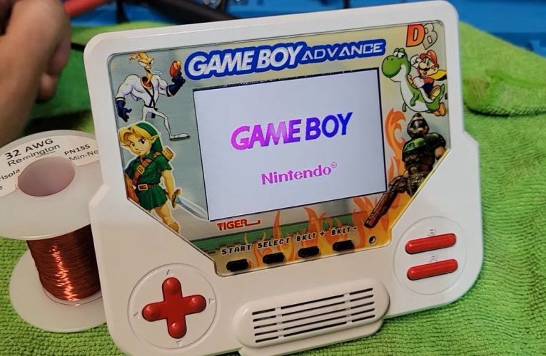 Random: Introducing The Tiger Boy Advance – A GBA Inside A Tiger Electronics Handheld System