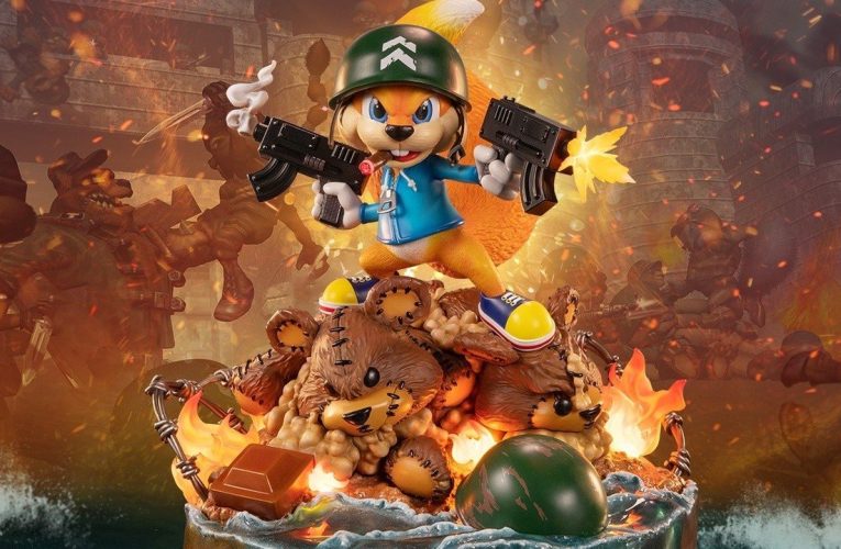 First 4 Figures’ Stunning Conker’s Bad Fur Day Statue Is Up For Pre-Order, Early Bird Pricing Ends Today
