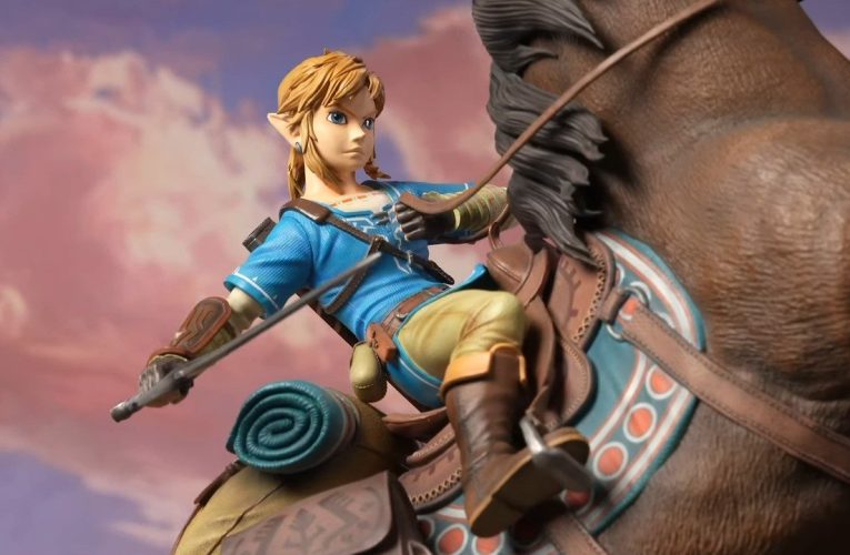 First 4 Figures Teases Legend Of Zelda ‘Link On Horseback’ Resin Statue