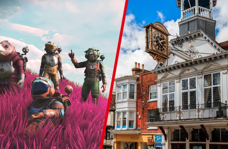 Random: You Can Now Walk Down Guildford High Street In No Man’s Sky