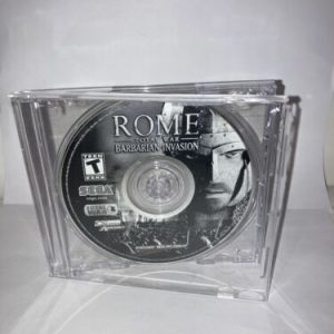Rome Complete Warfare Barbarian Invasion, Sega, Inventive Meeting, Disc Solely