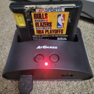 BULLS VS BLAZERS AND THE NBA PLAYOFFS - SEGA GENESIS