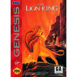 Lion King (Sega Genesis) Cart Solely